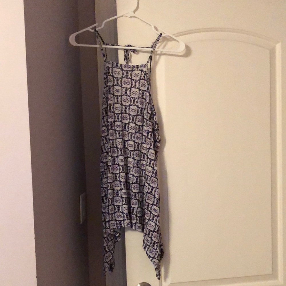 Patterned Tank Top